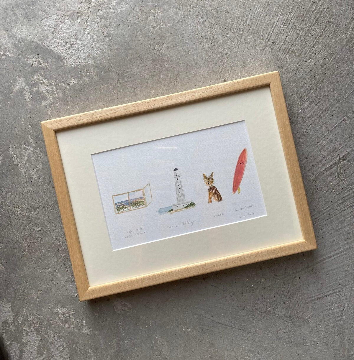 Surf Custom Made Illustration Salina Belle