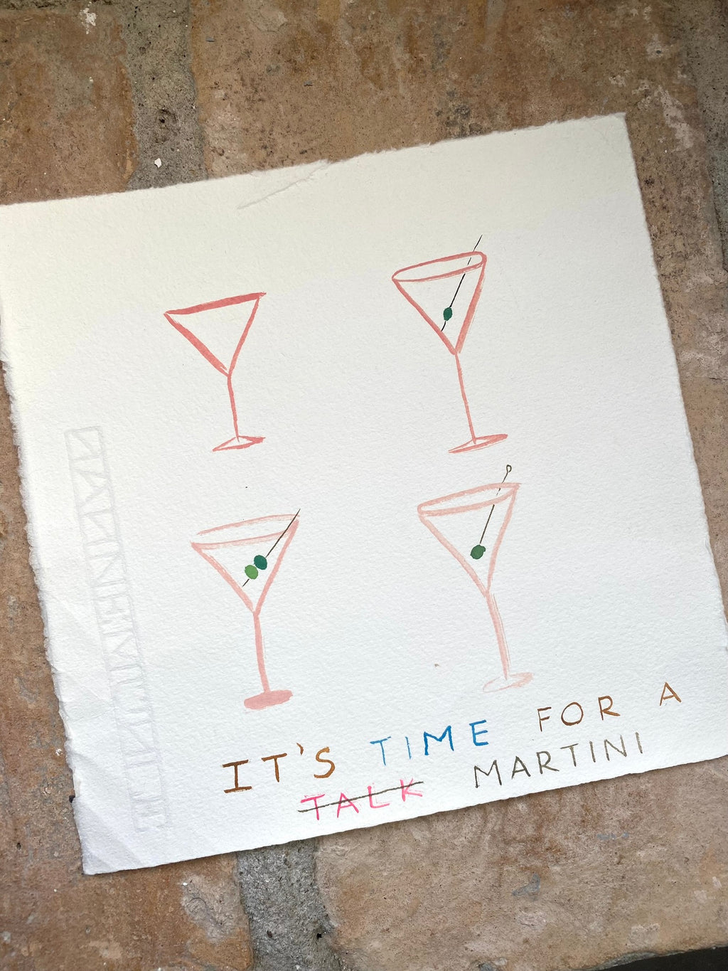 It’s Time for a Martini artwork